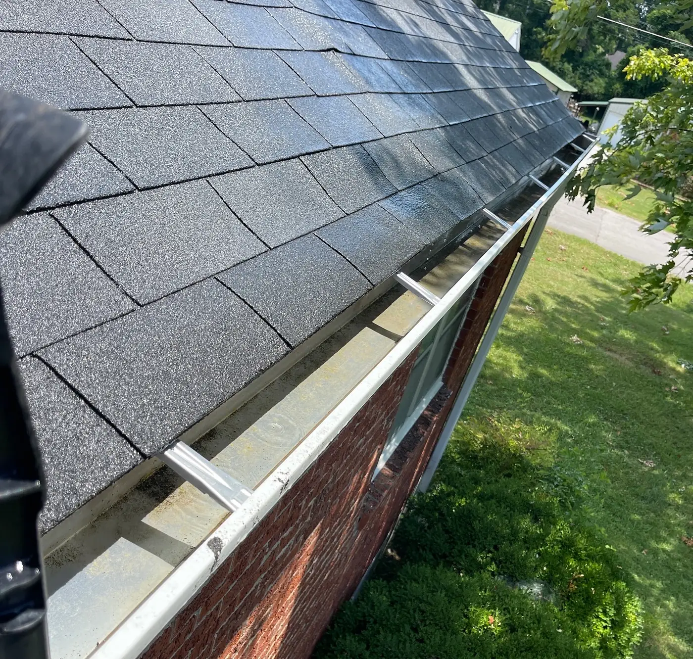Clean Gutter After Service - Nashville TN (after)