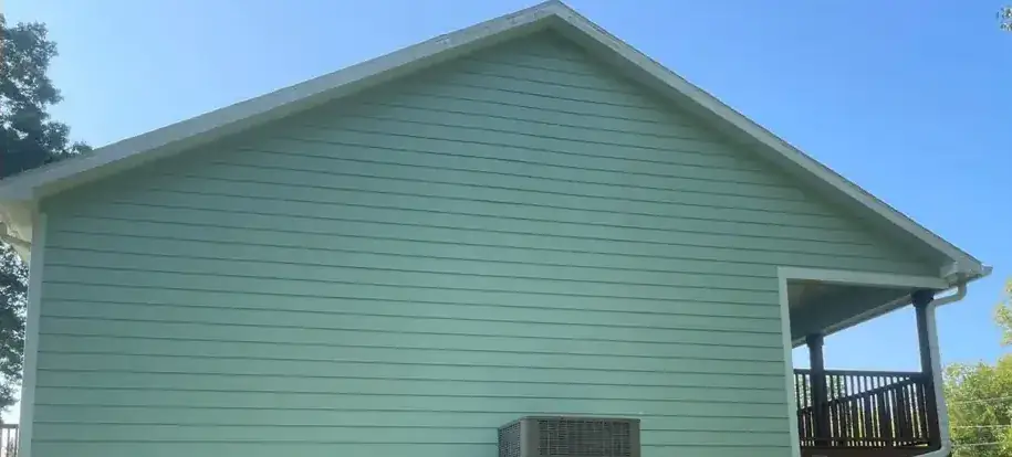 Siding after house wash by JPS