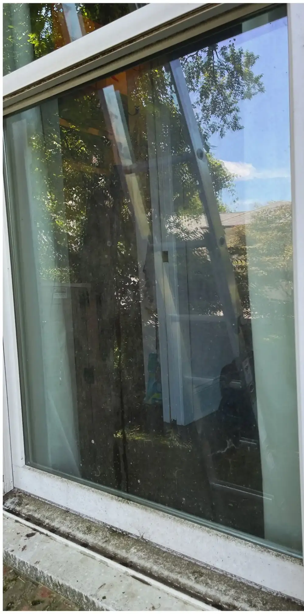 Before and After Window Cleaning - Nashville, TN (before)